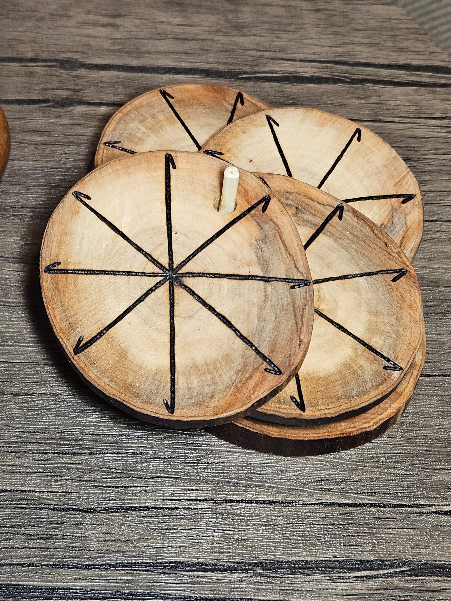 Coaster set - Pattern Cardinal