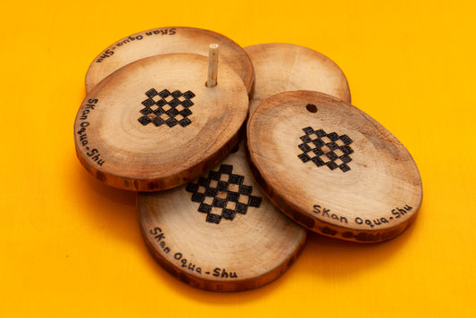 Coasters - Pattern Skan Oqua-Shu - Come drink with me